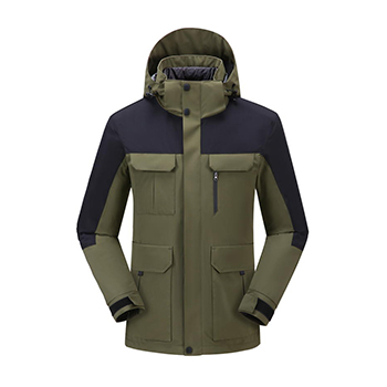 新款拼色羽绒冲锋衣  颜色齐全 大量现货